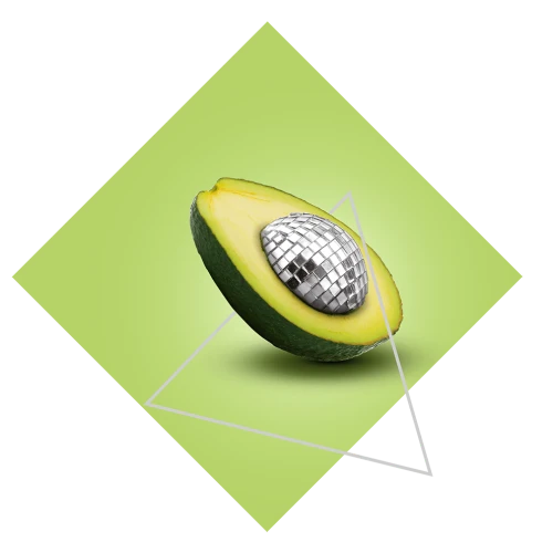 awokado grow na zielonym tle awokado grow na zielonym tle